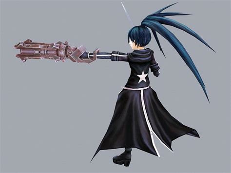 Black Rock Shooter Anime Character 3d Model 3ds Max Files Free Download