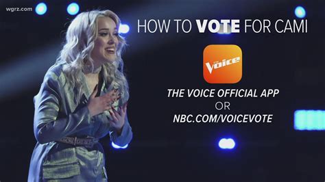 Buffalos Cami Clune Needs Wnys Help To Move On To The Voice Finale