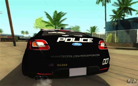 Ford Taurus 2011 Lapd Police For Gta San Andreas