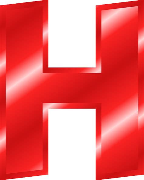 Alphabet H Abc · Free Vector Graphic On Pixabay