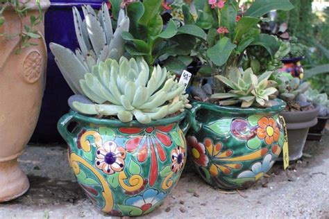 Talavera Talavera Garden Mexican Garden Mexican Flower Pots