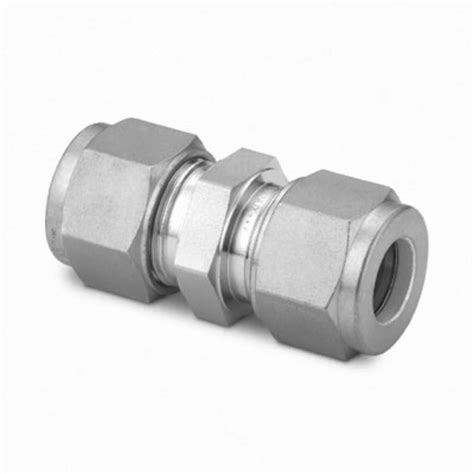 Stainless Steel Swagelok Tube Fitting Union 22 Mm Tube Od Unions