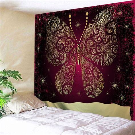 Decoration bedroom home decor bedroom bedroom ideas diy bedroom trendy bedroom bedroom furniture bedroom designs. Wall Decor Butterfly Printed Bedroom Tapestry | Tapestry ...