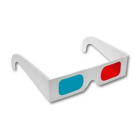 Anaglyph Red Cyan 3d Glasses For Youtube Videos Paper Frame Anaglyph