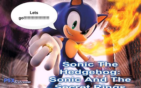 Sonic The Hedgehogsonic And The Secret Rings Sonic The Hedgehog Fan