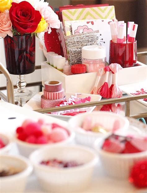 Karas Party Ideas Valentines Day Crafting Party Karas Party Ideas