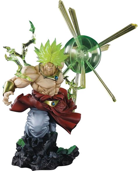 He has spent most of his life on planet vampa and grew stronger there. Dragon Ball Z Figuarts ZERO Super Saiyan Broly Statue The Burning Battles - Walmart.com ...