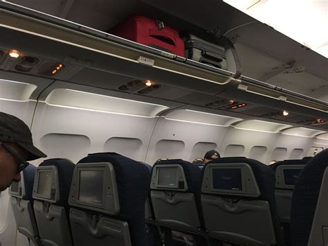 Airbus A320 200 Air Canada Aircraft Economy Class Cabin Interior