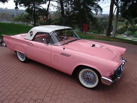 1957 Ford Thunderbird I Really Really Want This Extremely Cool And Pink