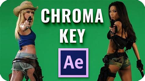 How To Chroma Key Green Screen In After Effects Short Ae Tutorial Youtube
