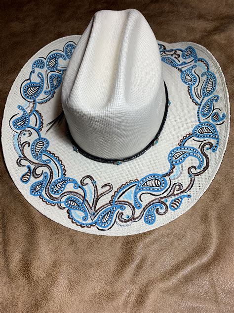 Hand painted cowboy hat | Painted cowboy hats, Cowboy hats ...