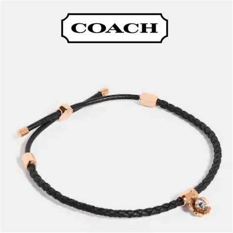 Coach Jewelry Coach Tea Rose Charm Bracelet Poshmark