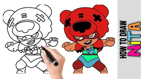 how to draw nita full body the brawler form brawl stars learn to draw porn sex picture