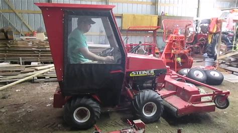 Steiner Textron 430 Max Articulate Garden Tractor Youtube