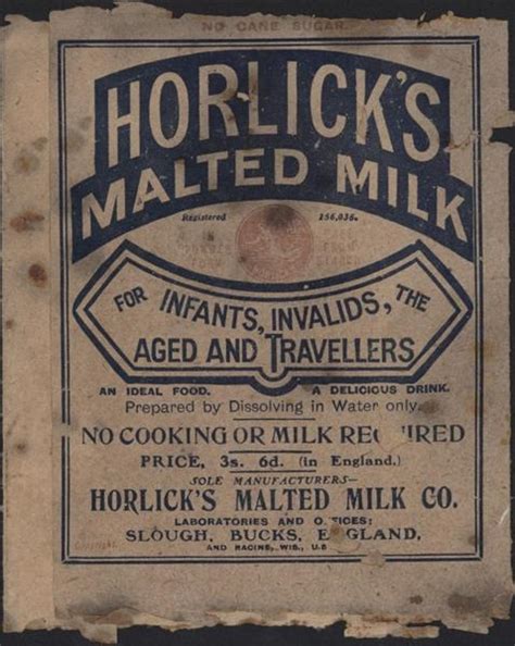 Old Shop Stuff Old Shop Advertising Ephemera Horlicks Malted Milk For