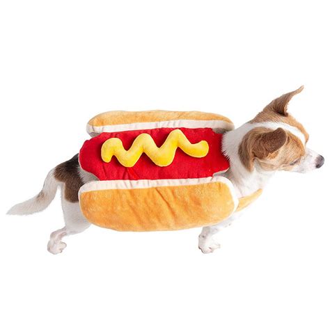 Hot Dog Costume For Pets