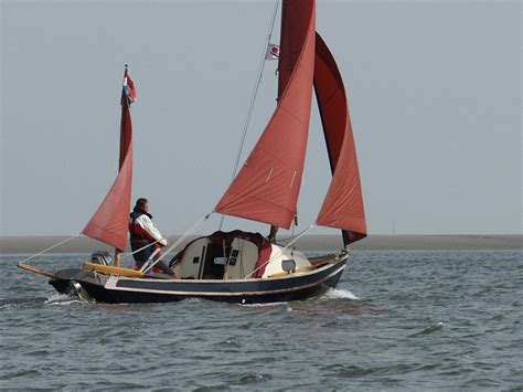 French Coaster Zeilboot Boten Zeilschepen