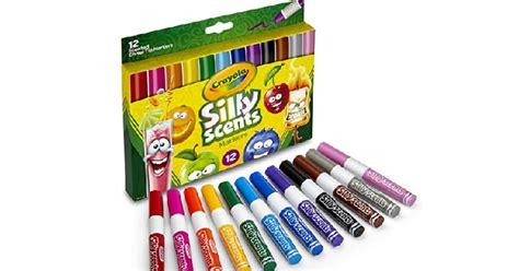 Crayola Silly Scents Washable Scented Markers 12 Ct Only 399 Reg