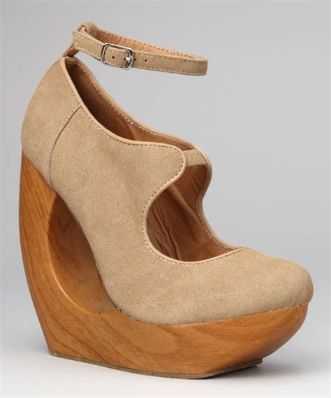 Beige Classy Wedge Wedges Beige Wedges Me Too Shoes