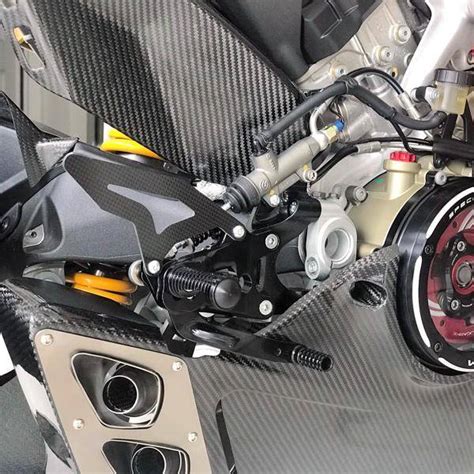 Twm Billet Adjustable Rearsets Ducati Panigale V4v4s