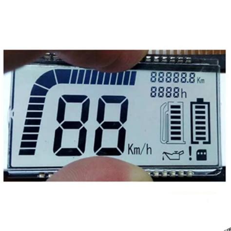 Lcd Display Transparent Digit Lcd 7 Segment Display Tn Reflective Lcd