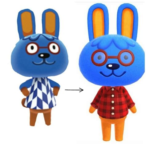 You couldn't wait to play the new animal crossing. glasses are now transparent on villagers! : AnimalCrossing