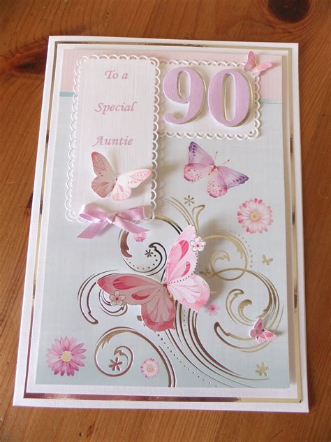 Th Birthday Hunkydory Card With Butterflies