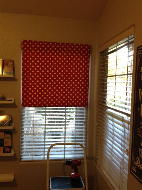 See more ideas about roller shades, home diy, house blinds. No Sew Fabric Roller Shade