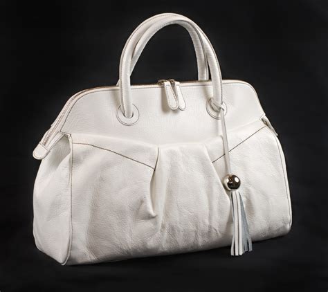 Elegance Of Living Stylish White Handbags