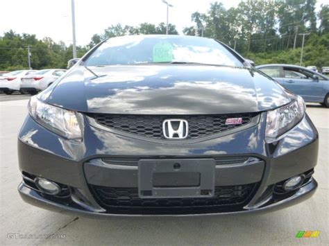 2013 honda civic si review. 2013 Crystal Black Pearl Honda Civic Si Coupe #106026647 ...