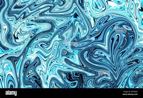 Beauty Abstract Background With Blue Flowing Patterns Stock Photo Alamy