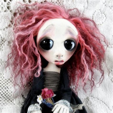 Loopy Gothic Art Doll Ooak Doll Camillia Etsy Ooak Dolls Art Dolls