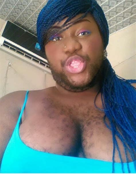 Nigeria S Hairiest Woman Queen Okafor Shares Hot New Photos Miss
