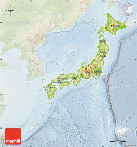 Printable Map Of Political Physical Maps Of Japan Maps Free Images