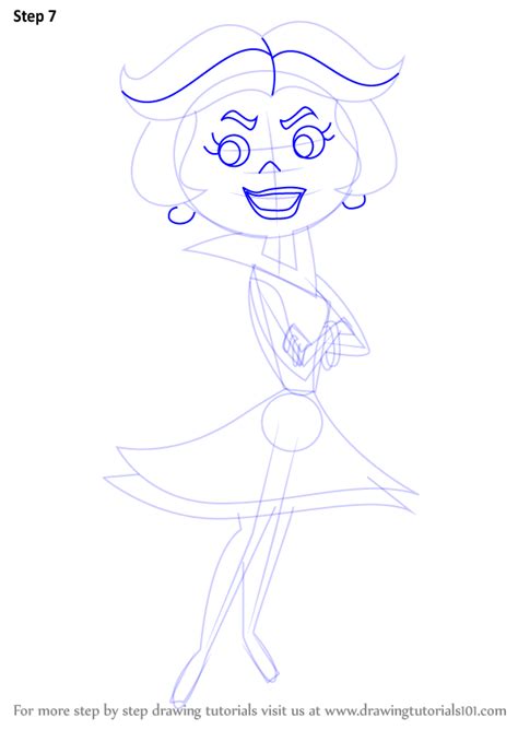 Learn How To Draw Jane Jetson From The Jetsons The Jetsons Step By