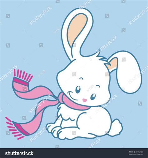 Snow Bunny Stock Vector 35002159 Shutterstock