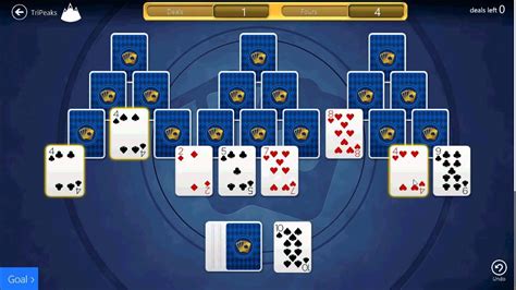 Microsoft Solitaire Tri Peaks Daily Challenge 12015 Youtube