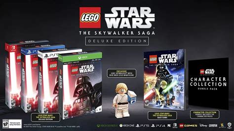 Lego Star Wars The Skywalker Saga Deluxe Edition Includes Luke