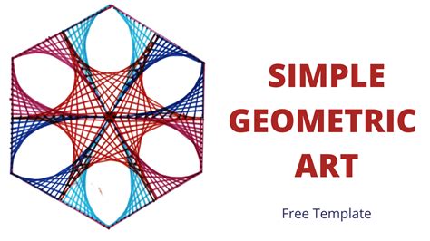 How To Draw Simple Geometric Art Free Worksheet Sparklingbuds