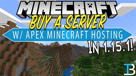Pick the location closest to you and your users for the lowest ping possible. How To Buy A Minecraft 1.15 Server with Apex Minecraft ...