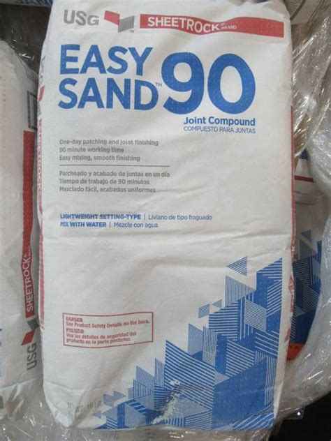 Pallet of Sheetrock Brand Easy Sand 90 Lightweight 18 lb. Setting-Type ...