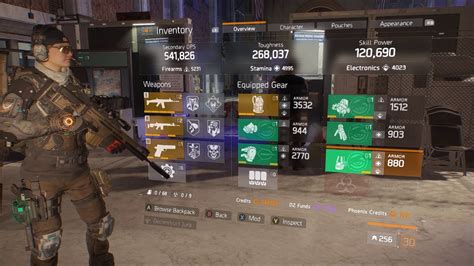 The Division Loadout And Abilities Youtube