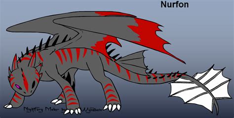 Some people have commented that my dragon maker should have httyd stuff and body parts in it, but i made the game in 10 hours and don't plan on anyways, in my inspired state, i set out to surprise folks by making a quick flash game starring a night fury dragon. Nurfon .:Night Fury OC:. by transformersfan999 on DeviantArt