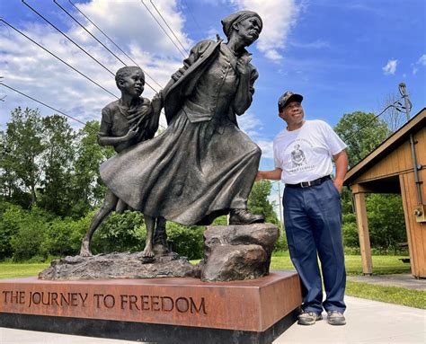 Traveling Harriet Tubman Statue Comes To Auburn