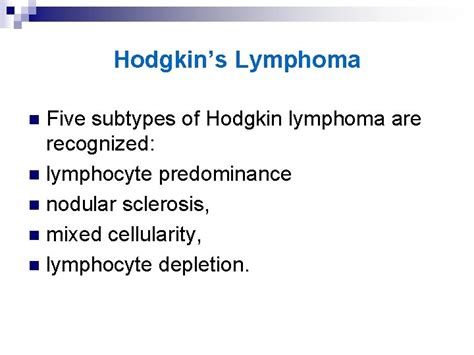 Overview On Some Causes Of Lymphadenopathy General Causes