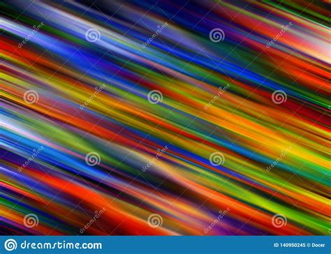 Multicolored Motion Blur Different Colors Abstract Backgrounds Stock