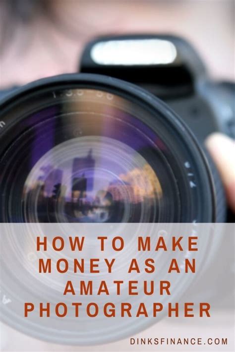 How To Make Money As An Amateur Photographer