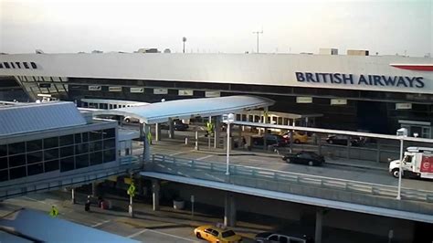 Air Train At Kennedy Airport Passing Terminal 7 And 8 By Jonfromqueens