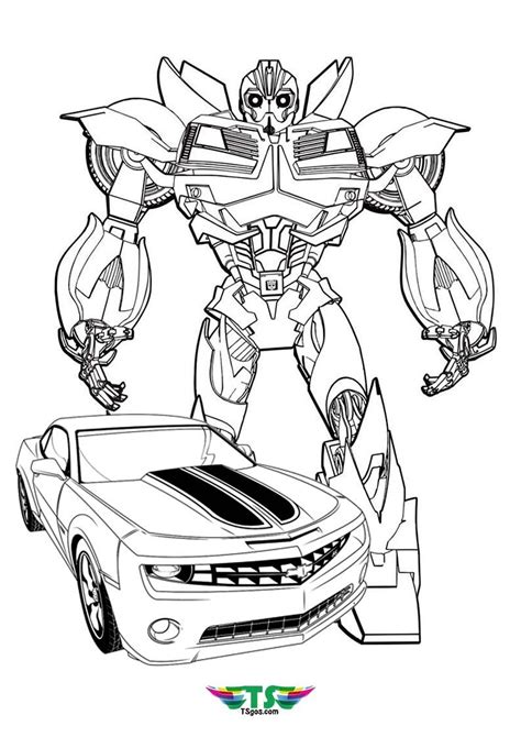 Bumble Bee Transformer Coloring Page For Kids Hulk Coloring Pages