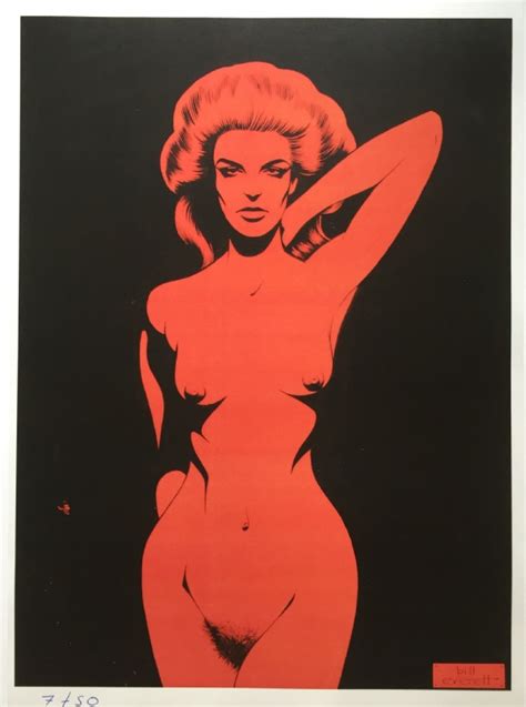Nude Red Woman By Bill Everett In Red Raven S Collectionneur Comic Art